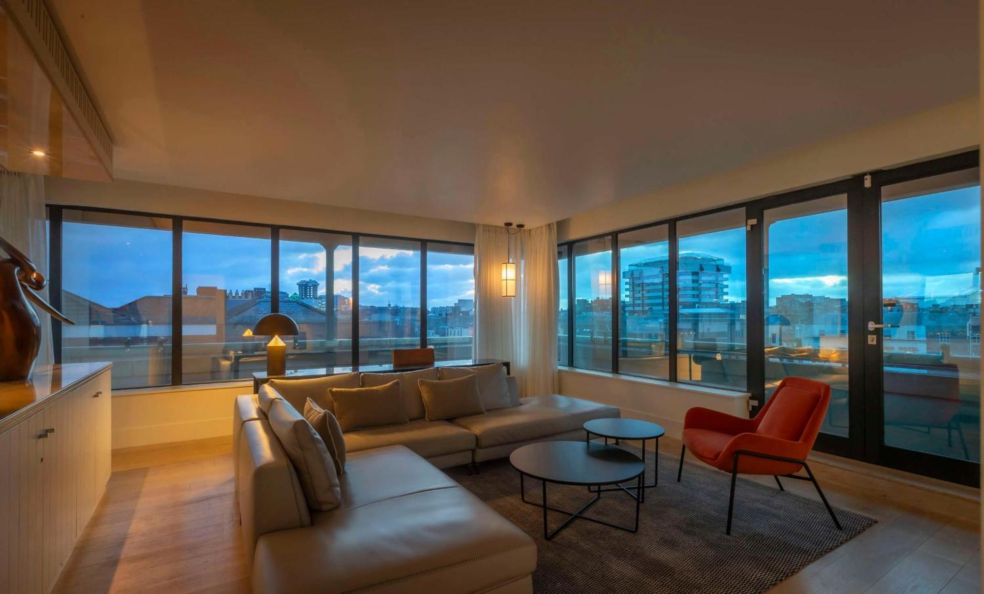 莫里森酒店-希尔顿逸林酒店 都柏林 外观 照片 The Living Room at The Standard London